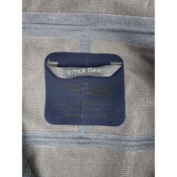 SITKA Gear Men's GORE-TEX Waterproof Hunting Rain Jacket Navy Blue - Picture 3 of 8